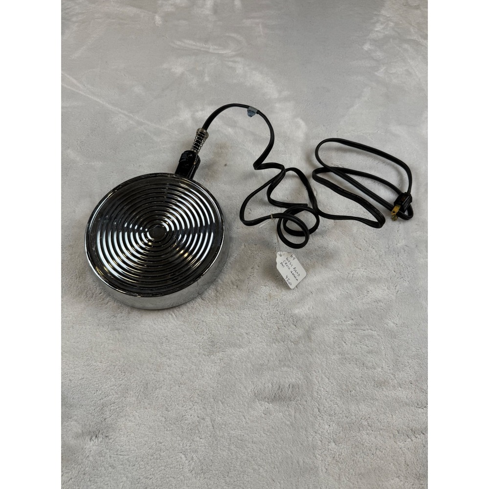 West Bend Heat Rite Electric Food Warmer Plate‎ Hot Pot Trivet Vintage USA